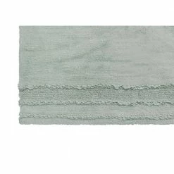Ruffle Border Collection Aqua 24 in. x 40 in. 100% Cotton Bath Rug by Better Trends -Better Trends Sales Store aqua better trends bathroom rugs bath mats ss baru2440aq 4f 1000