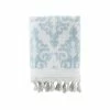 Mirage Fringe Bath Towel Aqua by SKL Home -Better Trends Sales Store aqua skl home bath towels u1468700805103 64 1000
