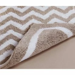 Pegasus Collection 2-Piece Beige100% Polyester 17 in. x 24 in., 17 in. x 24 in. Bath Rug Set by Better Trends -Better Trends Sales Store beige better trends bathroom rugs bath mats bape2pc1724be 66 1000