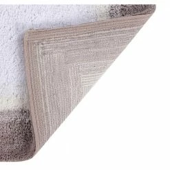 Torrent Collection Beige 17 in. x 24 in., 20 in. x 20 in. 100% Cotton 2 Piece Bath Rug Set by Better Trends -Better Trends Sales Store beige better trends bathroom rugs bath mats bato2pc1720be 66 1000