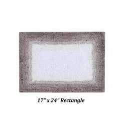 Torrent Collection Beige 17 in. x 24 in., 21 in. x 34 in. 100% Cotton 2 Piece Bath Rug Set by Better Trends -Better Trends Sales Store beige better trends bathroom rugs bath mats bato2pc1721be c3 1000