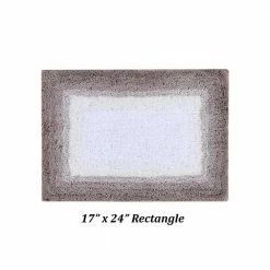 Torrent Collection Beige 17 in. x 24 in., 17 in. x 24 in. 100% Cotton 2 Piece Bath Rug Set by Better Trends -Better Trends Sales Store beige better trends bathroom rugs bath mats bato2pc1724be c3 1000