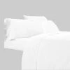 Minka 4-Piece White Solid Soft Antimicrobial Microfiber Twin Bed Sheet Set by Benjara -Better Trends Sales Store benjara sheet sets bm276840 64 1000