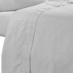 Minka 6-Piece Gray Solid Soft Antimicrobial Microfiber Queen Bed Sheet Set by Benjara -Better Trends Sales Store benjara sheet sets bm276847 1f 1000