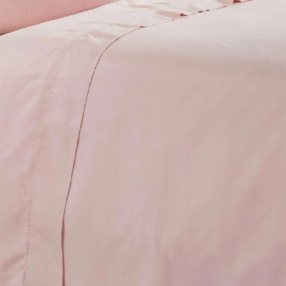 Minka 6-Piece Pink Solid Soft Antimicrobial Microfiber King Bed Sheet Set by Benjara 6 Minka 6-Piece Pink Solid Soft Antimicrobial Microfiber King Bed Sheet Set by Benjara - Image 4