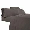 Minka 6-Piece Dark Brown Solid Soft Antimicrobial Microfiber Queen Bed Sheet Set by Benjara -Better Trends Sales Store benjara sheet sets bm276872 64 1000