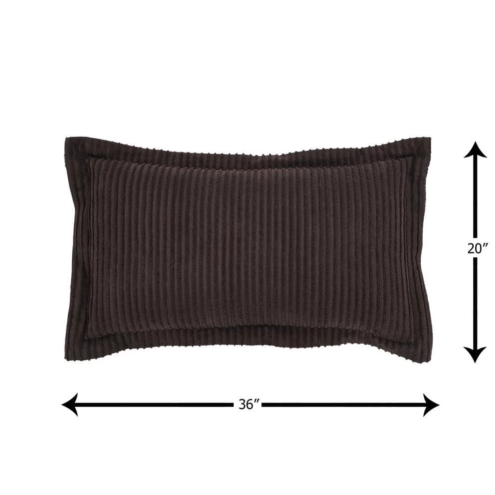 Jullian Collection 3-Piece Chocolate King 100% Cotton Tufted Unique Luxurious Bedspread Set by Better Trends 6 Jullian Collection 3-Piece Chocolate King 100% Cotton Tufted Unique Luxurious Bedspread Set by Better Trends - Image 4