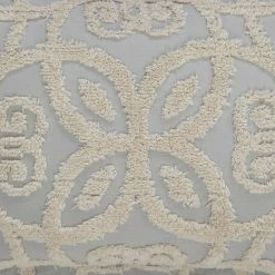 Eden Comforter 3-Piece Floral Design Gray & Ivory King 100% Cotton Tufted Chenille Comforter Set by Better Trends -Better Trends Sales Store better trends bedding sets ss quedkigriv 1f 1000