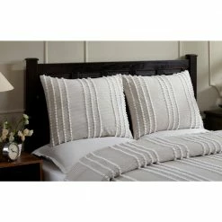 Winston Comforter 2-Piece Taupe Twin 100% Cotton Tufted Chenille Stripes Design Comforter Set by Better Trends 10 Winston Comforter 2-Piece Taupe Twin 100% Cotton Tufted Chenille Stripes Design Comforter Set by Better Trends -Better Trends Sales Store better trends bedding sets ss quwitwtu c3 1000