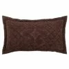 Ashton Collection in Medallion Design Chocolate King 100% Cotton Tufted Chenille Sham by Better Trends -Better Trends Sales Store better trends pillowcases ss shas2036ch 64 1000