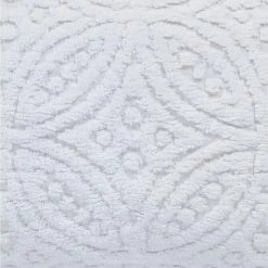 Wedding Ring Collection White Full/100% Cotton Tufted Unique Soft Plush Chenille Ring Design Bedspread by Better Trends -Better Trends Sales Store better trends quilts bswrdowh c3 1000