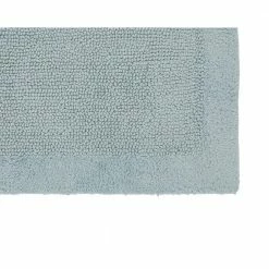 Edge Collection 20 in. x 60 in. Blue 100% Cotton Runner Bath Rug by Better Trends -Better Trends Sales Store blue better trends bathroom rugs bath mats baeg2060bl 4f 1000