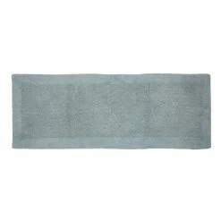 Edge Collection 20 in. x 60 in. Blue 100% Cotton Runner Bath Rug by Better Trends -Better Trends Sales Store blue better trends bathroom rugs bath mats baeg2060bl c3 1000