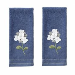Farm Hydrangea 100% Cotton 2-Pack Blue Hand Towel by SKL Home