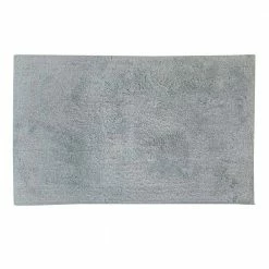 Memory Foam Collection Blue 100% Cotton Solid Pattern 20" x 32" Rectangle Bath Rug by Better Trends -Better Trends Sales Store blue solid better trends bathroom rugs bath mats ss bajc022032bl c3 1000