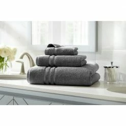 Turkish Cotton Ultra Soft 18-Piece Bath Towel Set in Charcoal by Home Decorators Collection -Better Trends Sales Store charcoal home decorators collection bath towels nhv 8 0615chr18v 40 1000