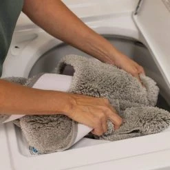 Eloquence Charcoal 24 in. x 40 in. Nylon Machine Washable Bath Mat by Home Decorators Collection -Better Trends Sales Store charcoal home decorators collection bathroom rugs bath mats 398827 c3 1000