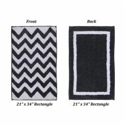 Pegasus Collection 4 Piece Charcol 100% Polyester Bath Rug Set (17" x 24" : 20" x 20" : 21" x 34" : 20" x 60") by Better Trends 17 Pegasus Collection 4 Piece Charcol 100% Polyester Bath Rug Set (17" x 24" : 20" x 20" : 21" x 34" : 20" x 60") by Better Trends -Better Trends Sales Store charcol better trends bathroom rugs bath mats bape4pc17202160cr 44 1000