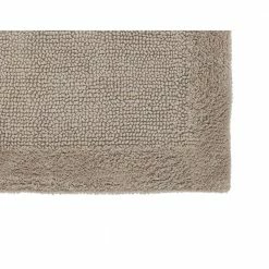 Edge Collection Gray 100% Cotton Rectangle 4-Piece Bath Rug Set by Better Trends -Better Trends Sales Store gray better trends bathroom rugs bath mats baeg4pc17182021gry fa 1000