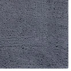Lux Collection Grey 30 in. x 30 in. 100% Cotton Reversible Race Track Pattern Bath Rug by Better Trends 9 Lux Collection Grey 30 in. x 30 in. 100% Cotton Reversible Race Track Pattern Bath Rug by Better Trends -Better Trends Sales Store gray better trends bathroom rugs bath mats ss balu30rgr 4f 1000