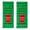 You Had Me at Tailgate 100% Cotton (2-Pack) Hand Towel by SKL Home -Better Trends Sales Store green skl home bath towels w0194400830203 64 1000