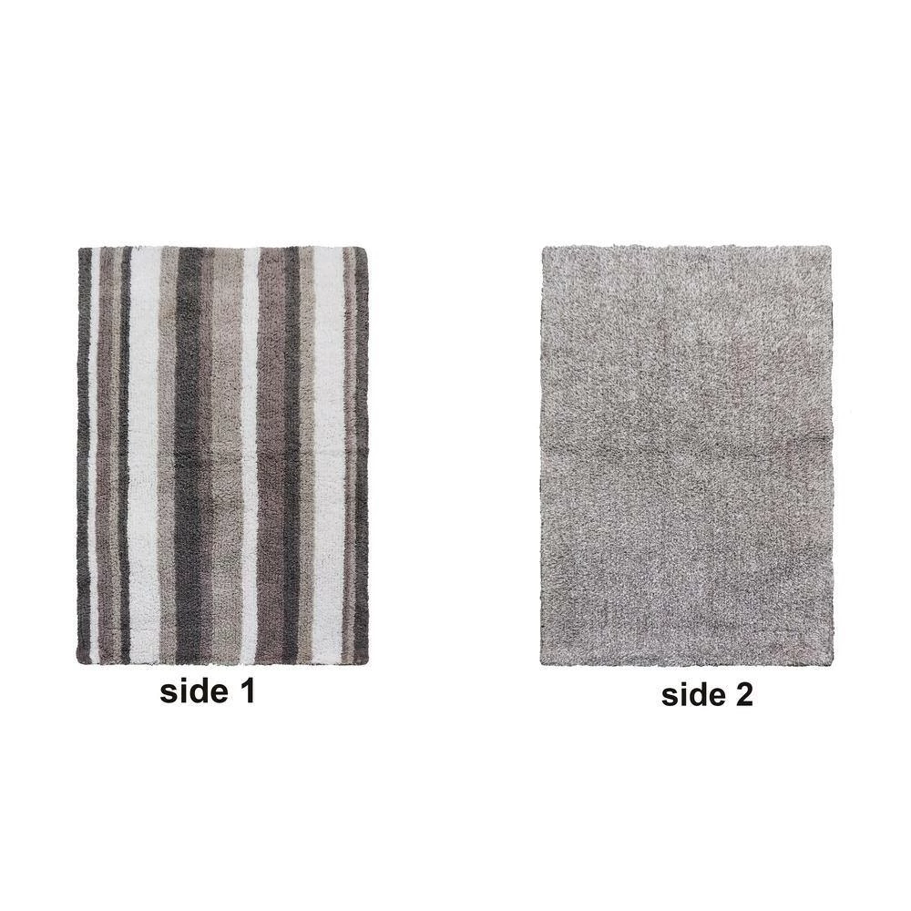 Elixir Collection Gray Multi 100% Cotton Tufted 21" x 34" Bath Rug by Better Trends 11 Elixir Collection Gray Multi 100% Cotton Tufted 21" x 34" Bath Rug by Better Trends - Image 9