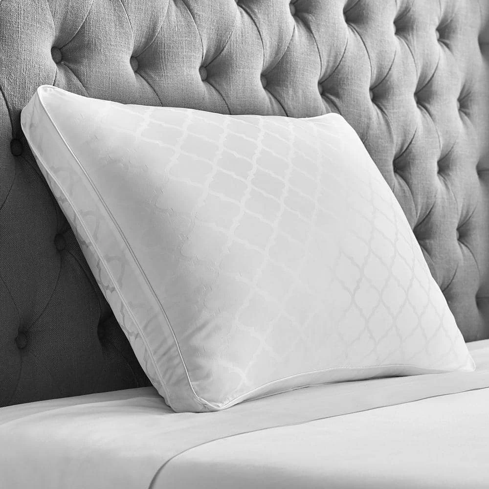 Firm/Extra-Firm Down Alternative Back/Side Sleeper Jumbo Bed Pillow by Home Decorators Collection 7 Firm/Extra-Firm Down Alternative Back/Side Sleeper Jumbo Bed Pillow by Home Decorators Collection - Image 5