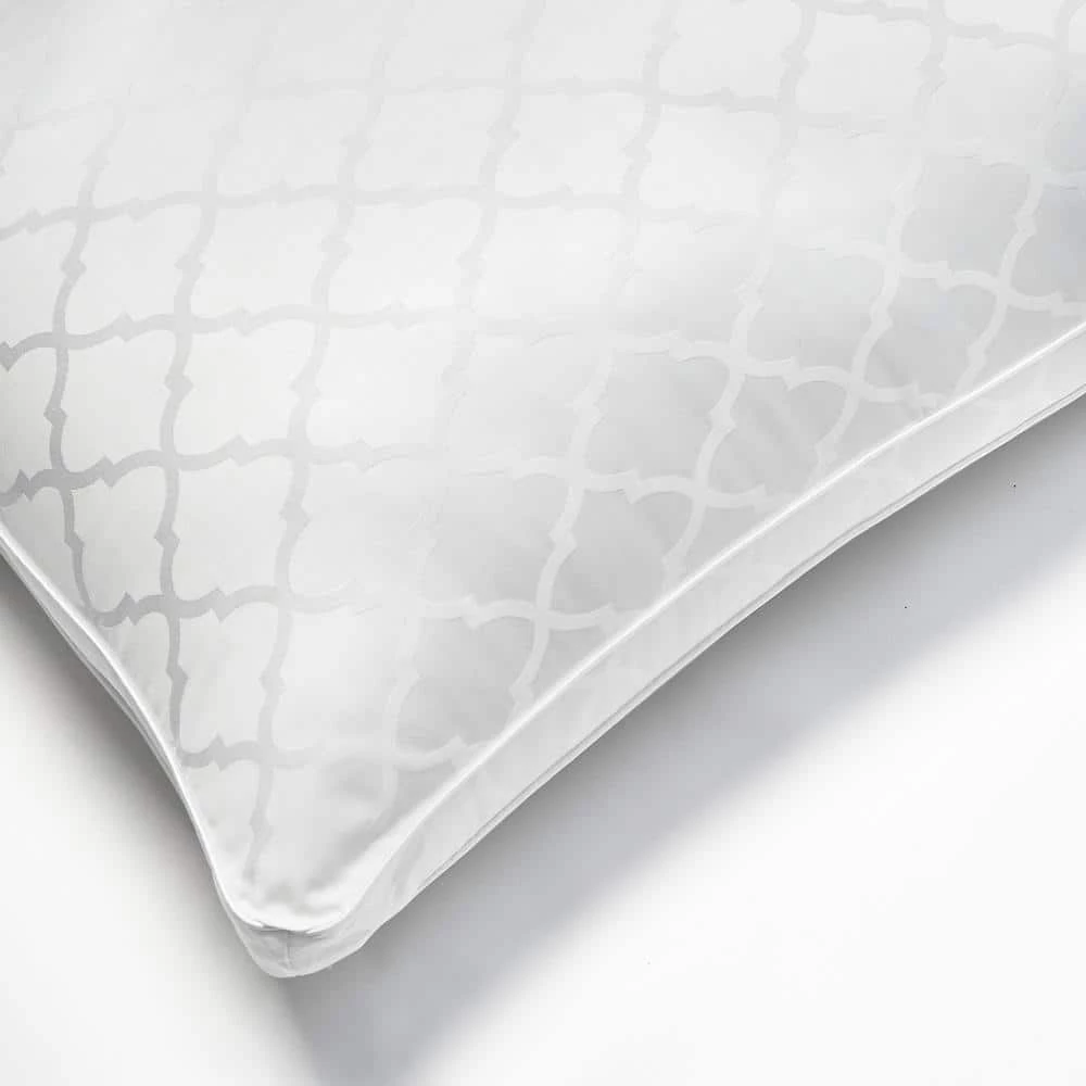 Firm/Extra-Firm Down Alternative Back/Side Sleeper Jumbo Bed Pillow by Home Decorators Collection 6 Firm/Extra-Firm Down Alternative Back/Side Sleeper Jumbo Bed Pillow by Home Decorators Collection - Image 4