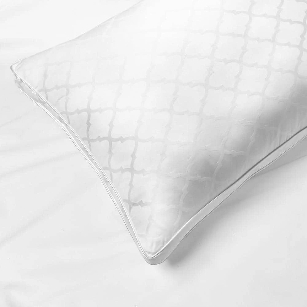 Firm/Extra-Firm Down Alternative Back/Side Sleeper Jumbo Bed Pillow by Home Decorators Collection 4 Firm/Extra-Firm Down Alternative Back/Side Sleeper Jumbo Bed Pillow by Home Decorators Collection - Image 2