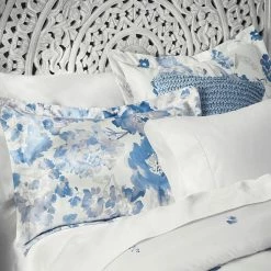 Loriana 3-Piece Blue Floral Full/Queen Comforter Set by Home Decorators Collection -Better Trends Sales Store home decorators collection bedding sets 190169 f q 1f 1000