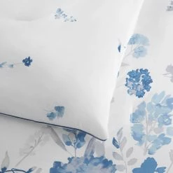 Loriana 3-Piece Blue Floral Full/Queen Comforter Set by Home Decorators Collection -Better Trends Sales Store home decorators collection bedding sets 190169 f q 40 1000