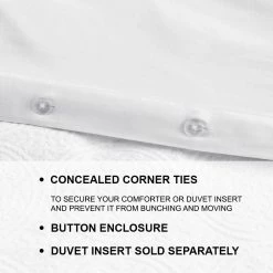 Marlene 3-Piece White Textured Medallion Matelassé Cotton King Duvet Cover Set by Home Decorators Collection 15 Marlene 3-Piece White Textured Medallion Matelassé Cotton King Duvet Cover Set by Home Decorators Collection -Better Trends Sales Store home decorators collection bedding sets dn 18240 a0 1000