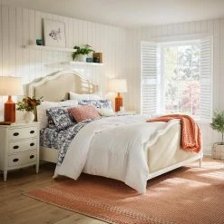 Marlene 3-Piece White Textured Medallion Matelassé Cotton King Duvet Cover Set by Home Decorators Collection 19 Marlene 3-Piece White Textured Medallion Matelassé Cotton King Duvet Cover Set by Home Decorators Collection -Better Trends Sales Store home decorators collection bedding sets dn 18240 c3 1000