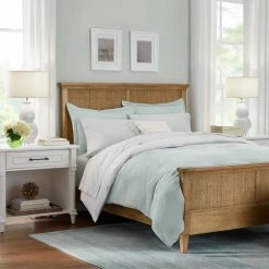 New Haven Reversible 3-Piece Sea Breeze Green and White Double Cloth Gauze Cotton Full/Queen Duvet Cover Set by Home Decorators Collection -Better Trends Sales Store home decorators collection bedding sets duv q mus 76 1000