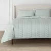 Spring Hill 3-Piece Sea Breeze Green Diamond Cotton Full/Queen Quilt Set by Home Decorators Collection -Better Trends Sales Store home decorators collection bedding sets f5000257bk180tc 64 1000