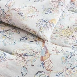 Lorna 3-Piece Watercolor Bird Floral King Comforter Set by Home Decorators Collection -Better Trends Sales Store home decorators collection bedding sets fa95246 king 40 1000