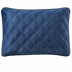 Sylvie 3-Piece Midnight Blue Velvet King Quilt Set by Home Decorators Collection -Better Trends Sales Store home decorators collection bedding sets fa97185 king 77 1000