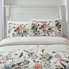 Flora 3-Piece Multi-Color Watercolor Floral Cotton Full/Queen Comforter Set by Home Decorators Collection -Better Trends Sales Store home decorators collection bedding sets fa97777 fq 64 1000