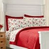 3-Piece Red Buffalo Check Plaid Flannel King Comforter Set by Home Decorators Collection