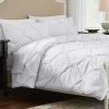 Emma 3-Piece Bright White Ruffle Ogee King Comforter Set by Home Decorators Collection -Better Trends Sales Store home decorators collection bedding sets sur95cs3pc kgn 64 1000