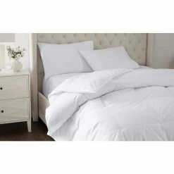 Medium Weight White King Down Comforter by Home Decorators Collection