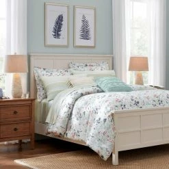 300 Thread Count Cotton Sateen Green and Blue Stripe 4-Piece Full Printed Sheet Set by Home Decorators Collection -Better Trends Sales Store home decorators collection sheet sets fu str 300 prnt 66 1000