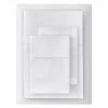 300 Thread Count Wrinkle Resistant Cotton Sateen 4-Piece Queen Sheet Set in White by Home Decorators Collection