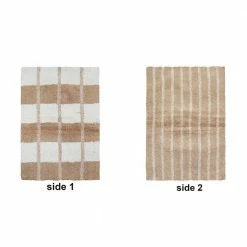 Dream Escape Linen 24 in. x 40 in. Bath Rug by Better Trends -Better Trends Sales Store linen better trends bathroom rugs bath mats ss badr2440ln fa 1000