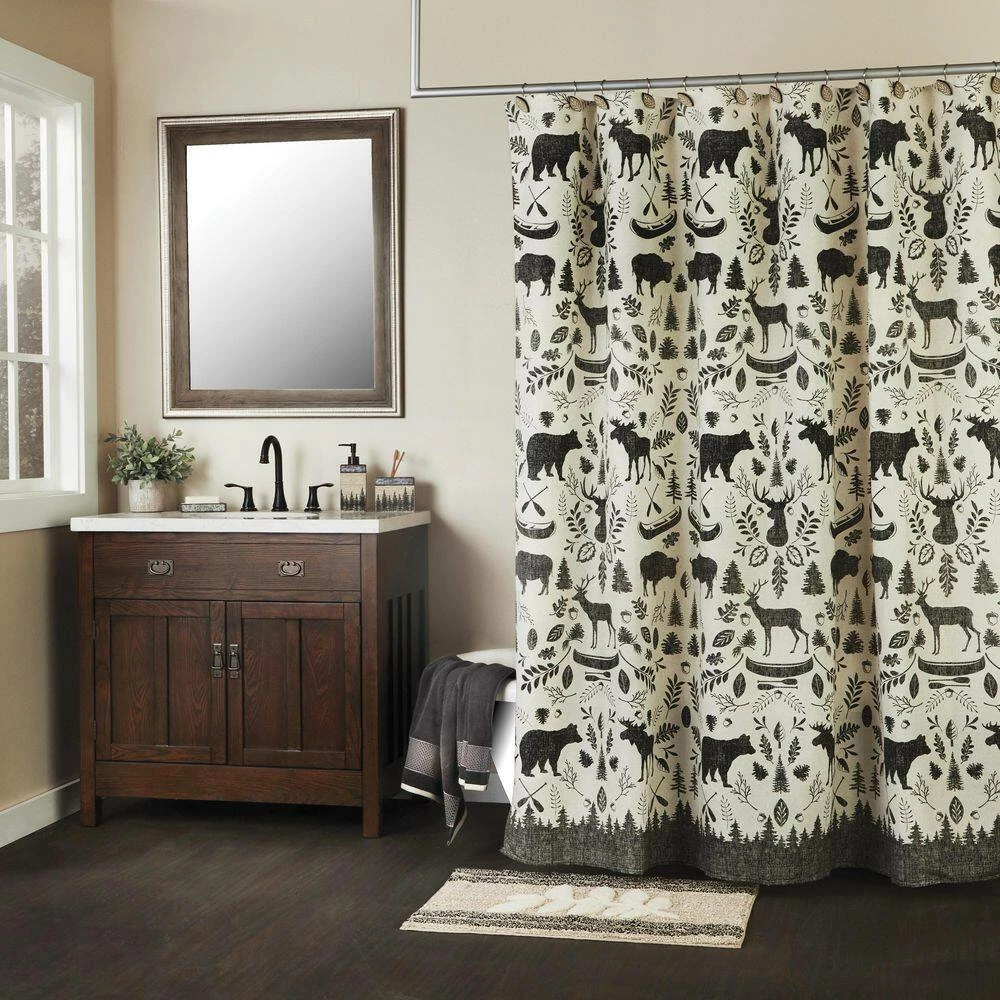 Aspen Lodge Rug, Multi-Colored, Cotton, Rectangular, 20 in. x 30 in. by SKL Home 7 Aspen Lodge Rug, Multi-Colored, Cotton, Rectangular, 20 in. x 30 in. by SKL Home - Image 5