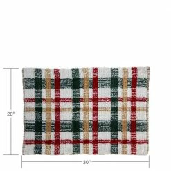 Multi-Colored Polyester Rectangular 20 in. x 30 in. Rustic Plaid Rug by SKL Home 8 Multi-Colored Polyester Rectangular 20 in. x 30 in. Rustic Plaid Rug by SKL Home -Better Trends Sales Store multi colored skl home bathroom rugs bath mats x0894600850007 4f 1000