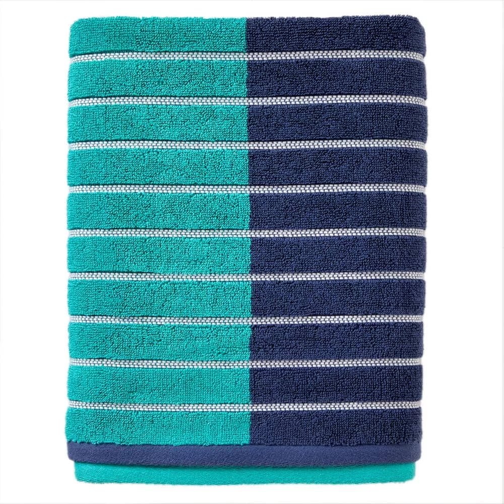 Colorblock Stripes Bath Towel by SKL Home 3 Colorblock Stripes Bath Towel by SKL Home