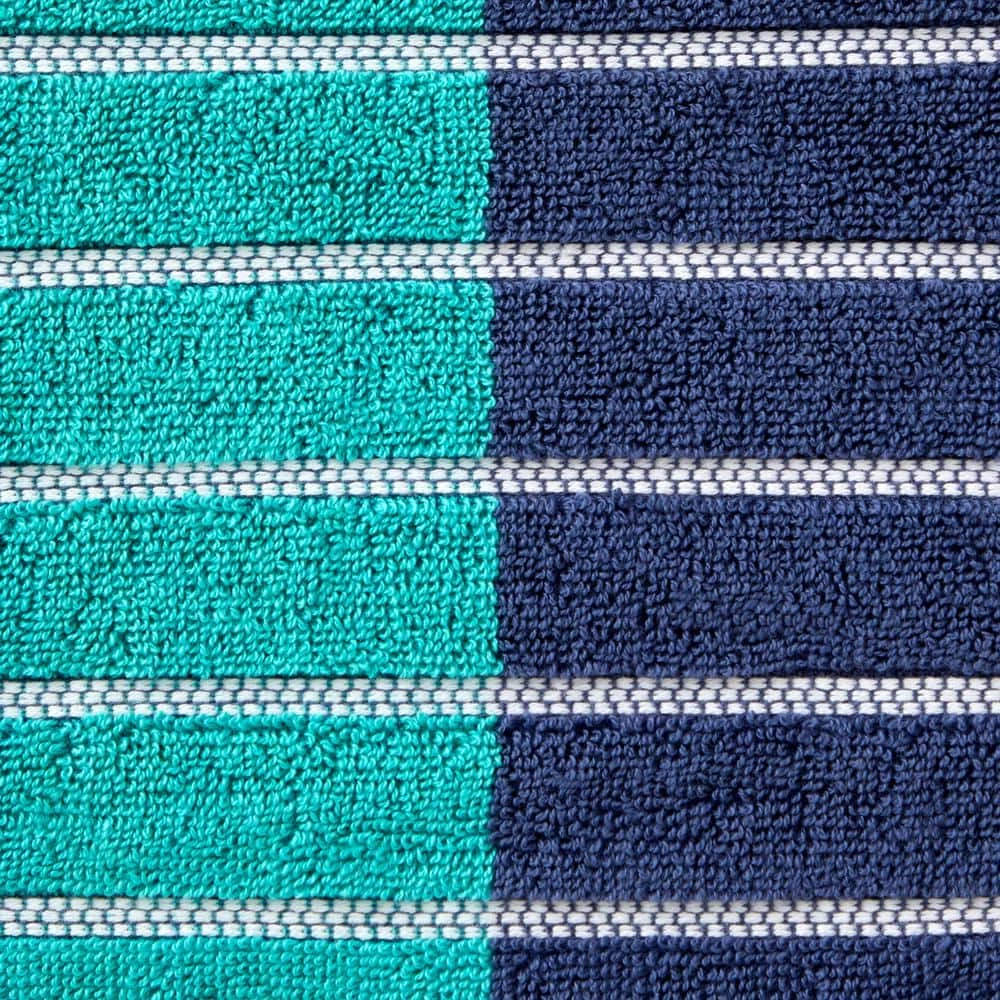 Colorblock Stripes Bath Towel by SKL Home 4 Colorblock Stripes Bath Towel by SKL Home - Image 2