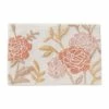20 in. x 30 in. Pink Misty Floral Cotton Bath Rug by SKL Home -Better Trends Sales Store pink skl home bathroom rugs bath mats u1101800850007 64 1000