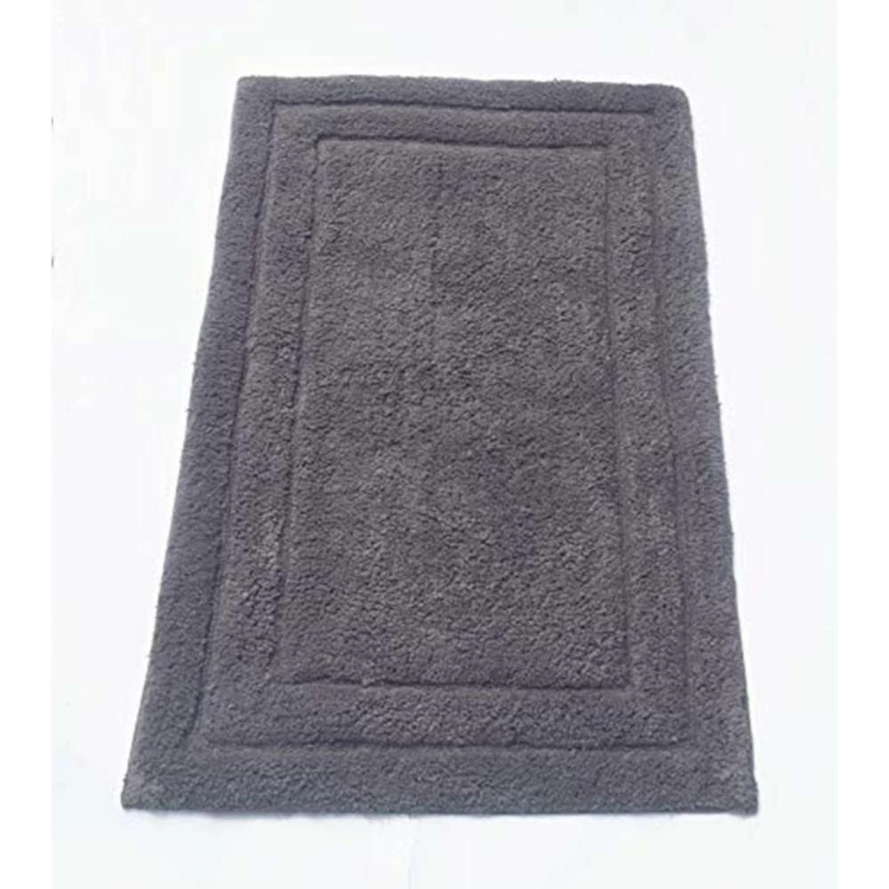 Classic Platinum Gray 34 in. x 21 in. 2-Piece Bath Rug Set by Benjara 7 Classic Platinum Gray 34 in. x 21 in. 2-Piece Bath Rug Set by Benjara - Image 6